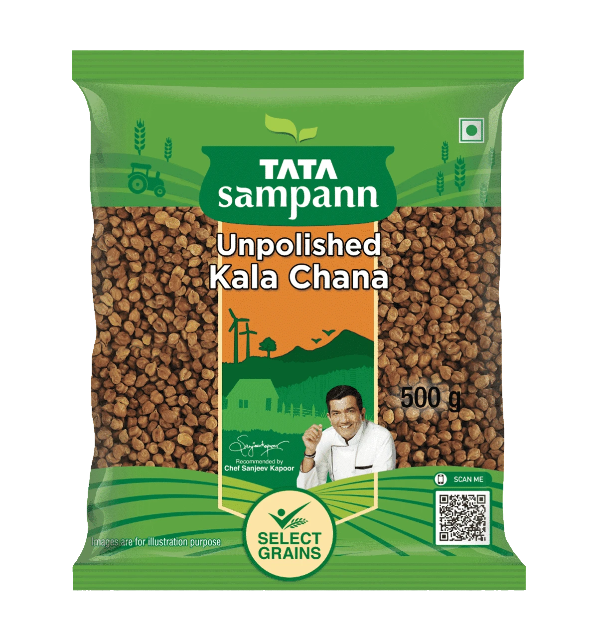 Tata Sampann Unpolished Kala  Chana