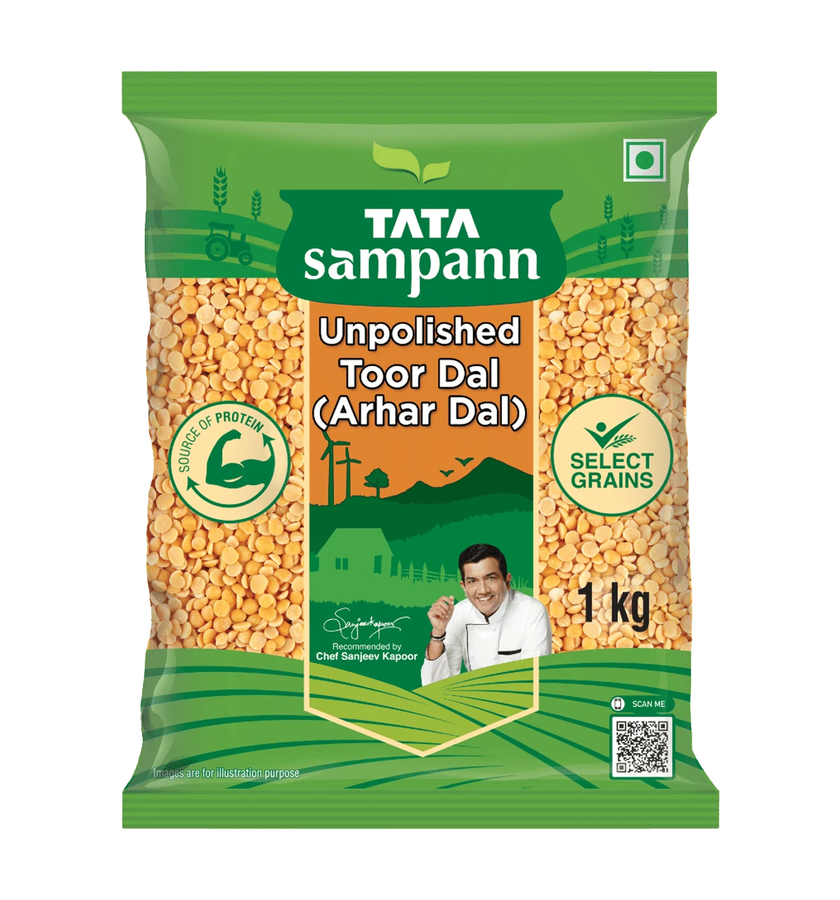 Tata Sampann Unpolished Toor /Arhar Dal