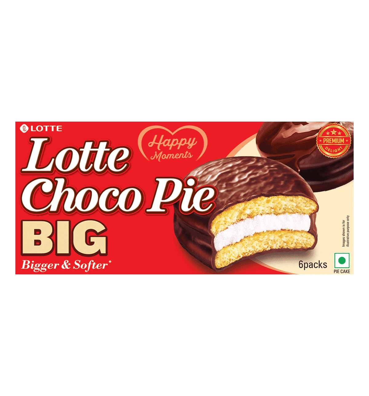 Lotte Choco Pie Big x6